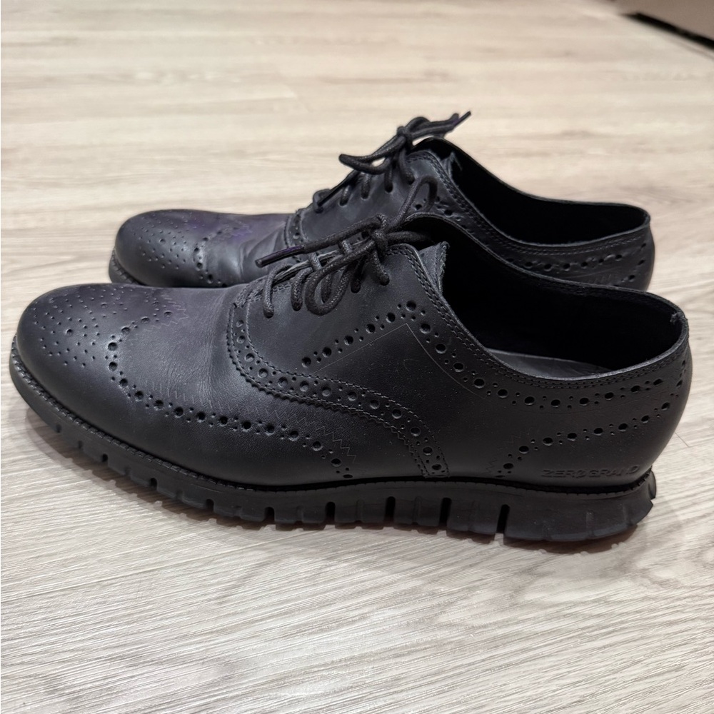 Cole Haan black Oxford Shoes